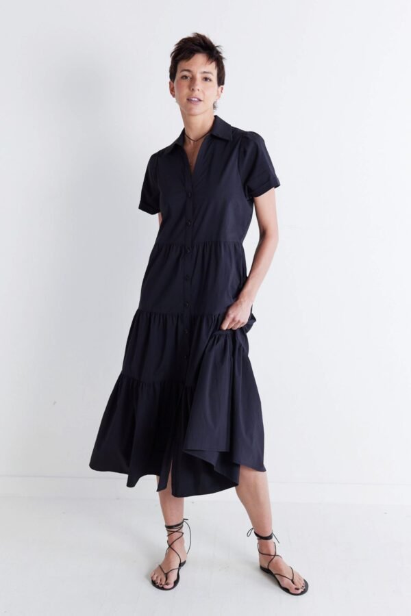 Breaking Free Long Poplin Dress