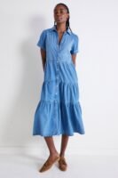 Breaking Free Long Denim Dress