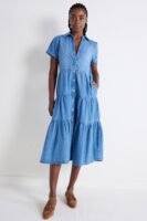 Breaking Free Long Denim Dress