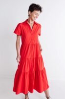 Breaking Free Long Poplin Dress